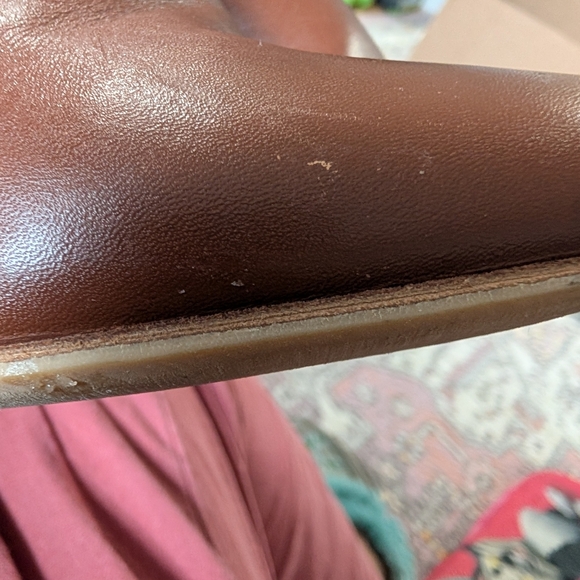 Bobbies Brown Leather Heeled Boots Quiet Luxury Canadian Made 6.5 - Picture 10 of 12